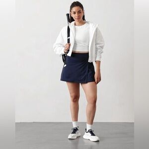 Athleta Crosscourt High Rise 14" Skort Pickleball Tennis skirt XS NWT